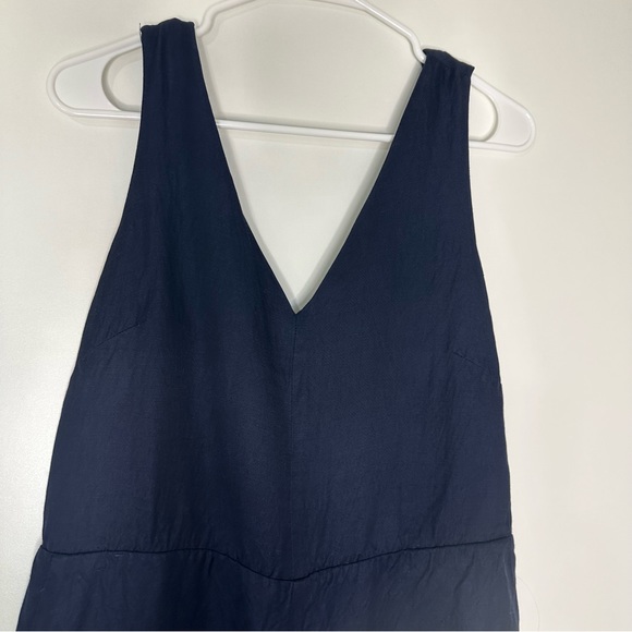 Banana Republic jumpsuit back tie linen blend - Picture 13 of 16